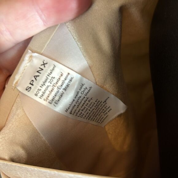 Spanx plus size oncore mid thigh body shaper ps1715 nude 3x - Picture 5 of 6